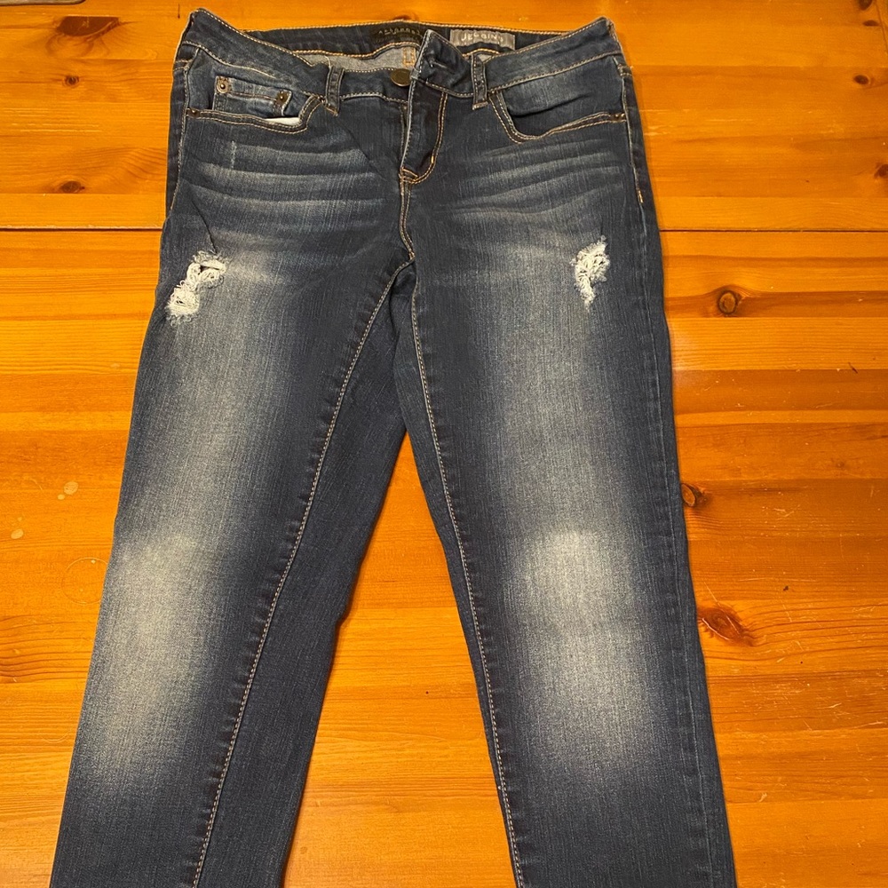 Aeropostale dark-wash jeans